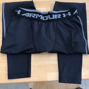 UnderArmour Boys Compression Tights